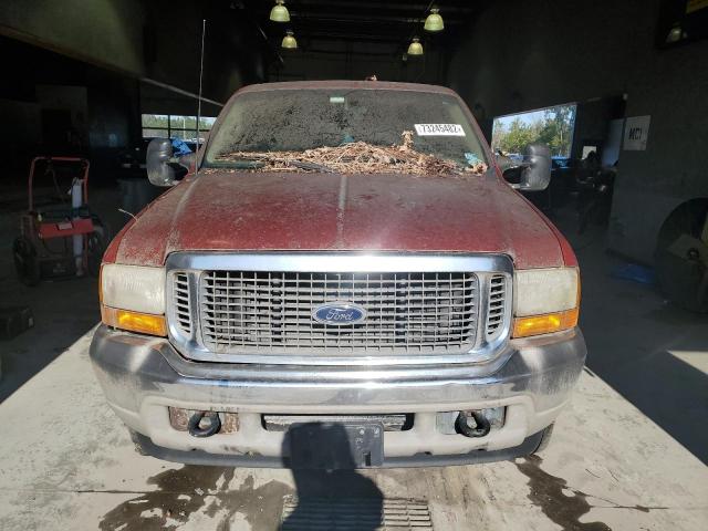 1FMNU43LXYEC80818 - 2000 FORD EXCURSION LIMITED BURGUNDY photo 5