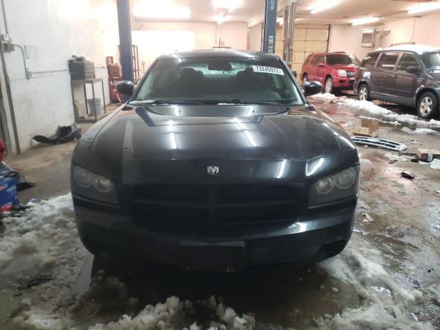 2B3KA43G58H314371 - 2008 DODGE CHARGER BLACK photo 5