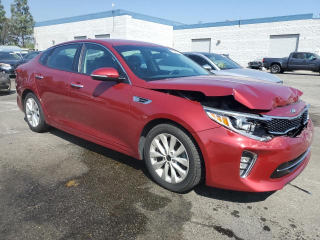 5XXGT4L32JG187406 - 2018 KIA OPTIMA LX RED photo 4