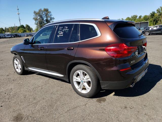 5UXTR9C51KLE13286 - 2019 BMW X3 XDRIVE30I BROWN photo 2