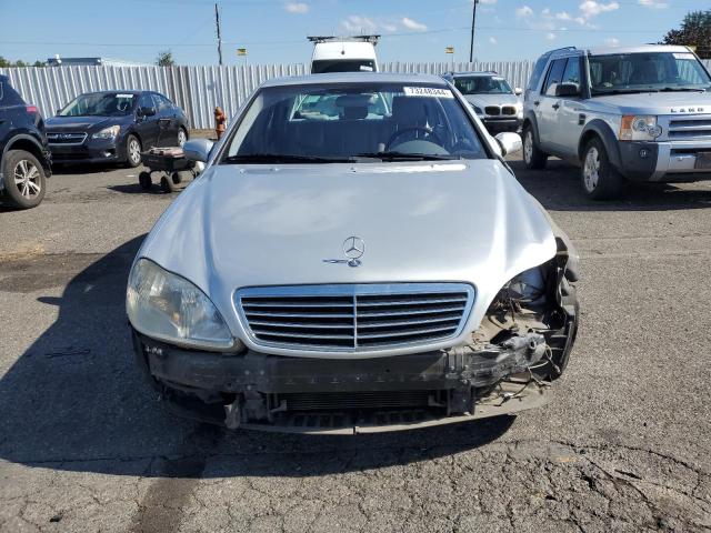 WDBNG75J2YA053041 - 2000 MERCEDES-BENZ S 500 SILVER photo 5