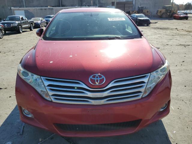 4T3ZK3BB5AU028780 - 2010 TOYOTA VENZA RED photo 5