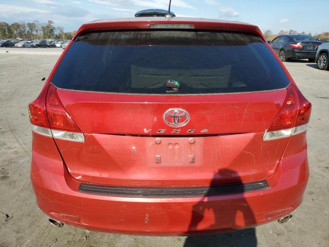 4T3ZK3BB5AU028780 - 2010 TOYOTA VENZA RED photo 6