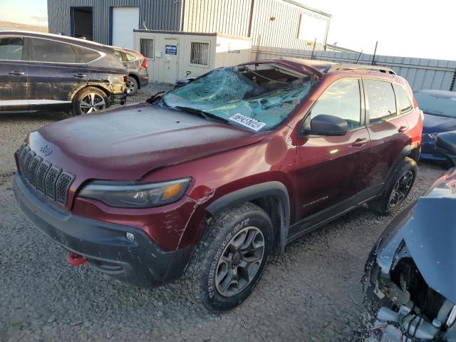 1C4PJMBX1LD500971 - 2020 JEEP CHEROKEE TRAILHAWK MAROON photo 1