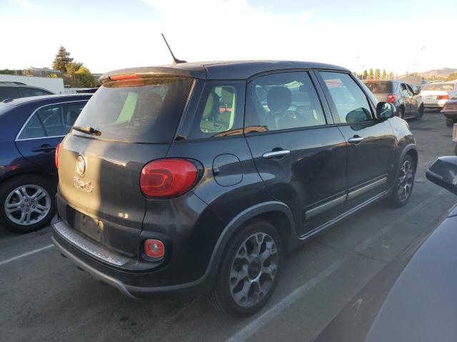 ZFBCFADH1EZ008194 - 2014 FIAT 500L TREKKING BLACK photo 3