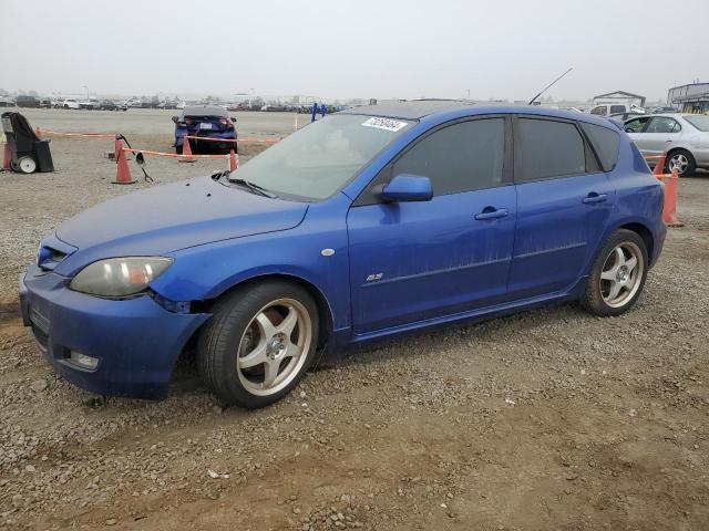 JM1BK344181834835 - 2008 MAZDA 3 HATCHBACK BLUE photo 1