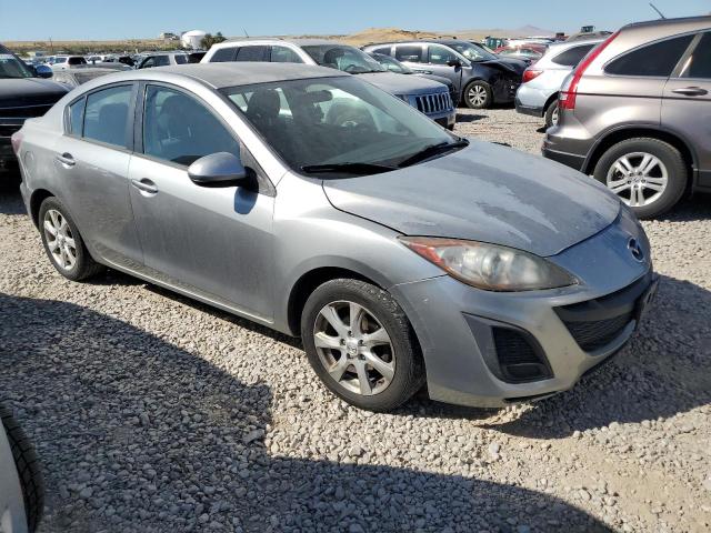 JM1BL1SGXA1318803 - 2010 MAZDA 3 I SILVER photo 4