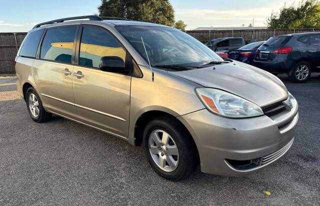 5TDZA23C05S384288 - 2005 TOYOTA SIENNA CE GOLD photo 1