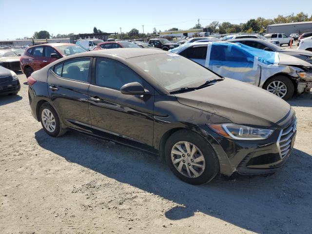 KMHD74LF8HU396733 - 2017 HYUNDAI ELANTRA SE BLACK photo 4