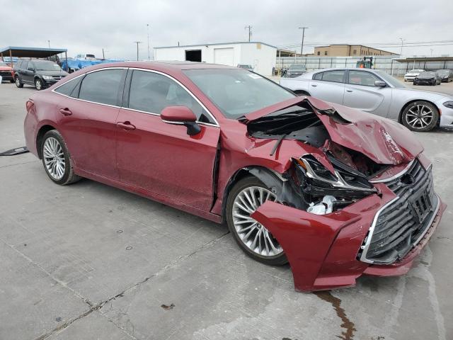 4T1DA1AB8NU011957 - 2022 TOYOTA AVALON LIMITED MAROON photo 4