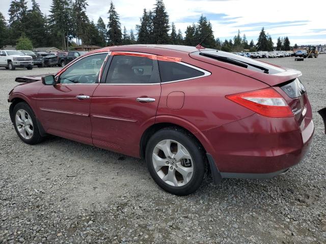 5J6TF2H53AL008059 - 2010 HONDA ACCORD CRO EXL RED photo 2