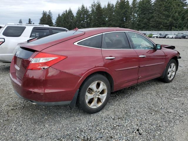 5J6TF2H53AL008059 - 2010 HONDA ACCORD CRO EXL RED photo 3