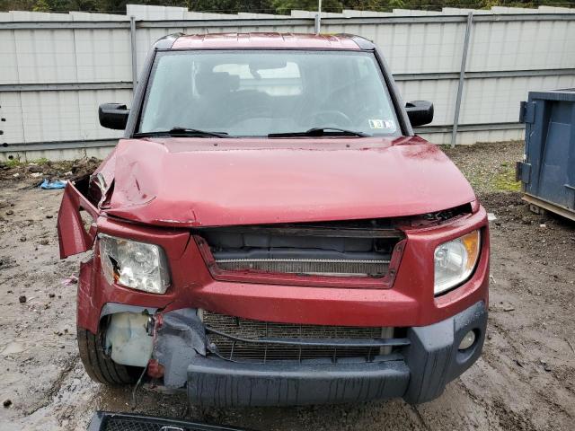 5J6YH28786L023729 - 2006 HONDA ELEMENT EX BURGUNDY photo 5