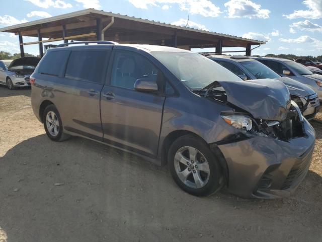 5TDKZ3DC0KS990734 - 2019 TOYOTA SIENNA LE GRAY photo 4