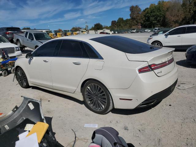 3LN6L2LU9ER814940 - 2014 LINCOLN MKZ HYBRID WHITE photo 2