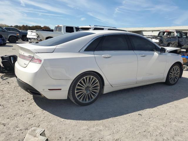 3LN6L2LU9ER814940 - 2014 LINCOLN MKZ HYBRID WHITE photo 3