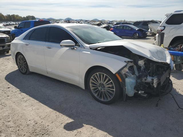 3LN6L2LU9ER814940 - 2014 LINCOLN MKZ HYBRID WHITE photo 4