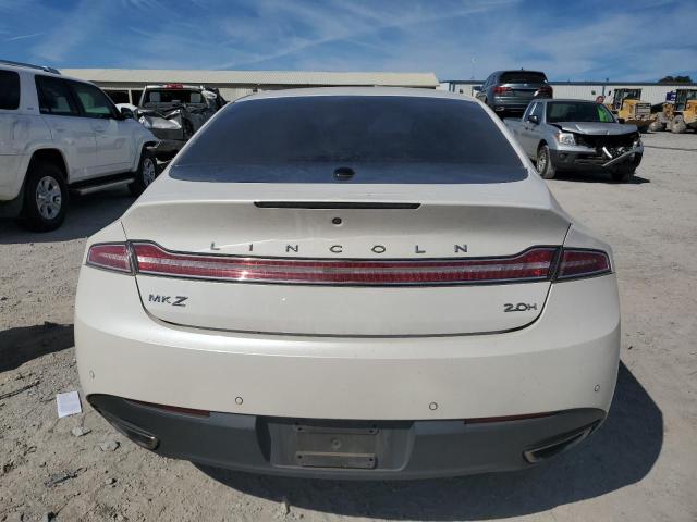 3LN6L2LU9ER814940 - 2014 LINCOLN MKZ HYBRID WHITE photo 6