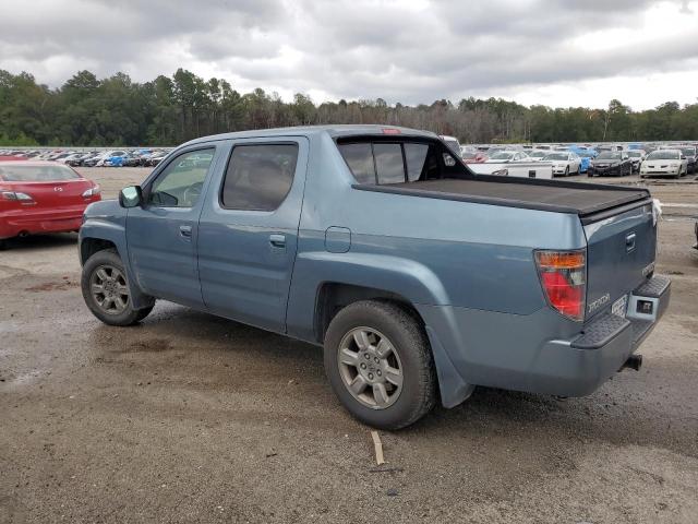 2HJYK16367H517969 - 2007 HONDA RIDGELINE RTX TEAL photo 2