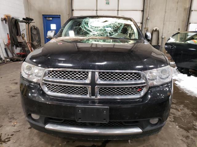 1C4SDJET6CC337359 - 2012 DODGE DURANGO CITADEL BLACK photo 5