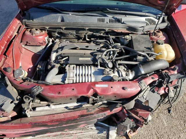 1G1AP15P877220962 - 2007 CHEVROLET COBALT SS SUPERCHARGED RED photo 11