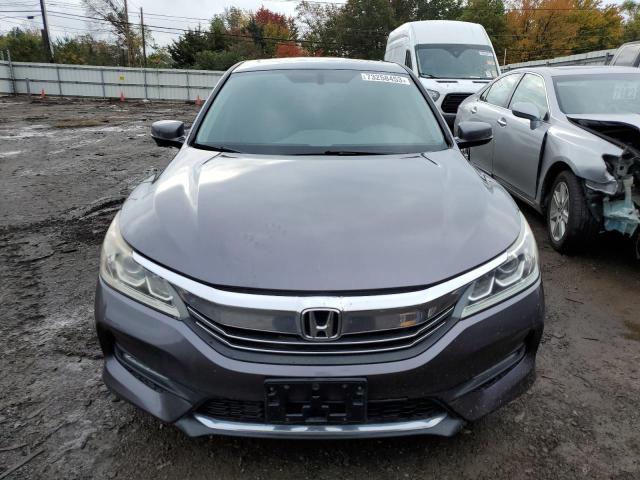 1HGCR3F82GA023951 - 2016 HONDA ACCORD EXL GRAY photo 5