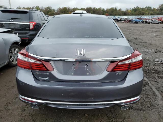 1HGCR3F82GA023951 - 2016 HONDA ACCORD EXL GRAY photo 6