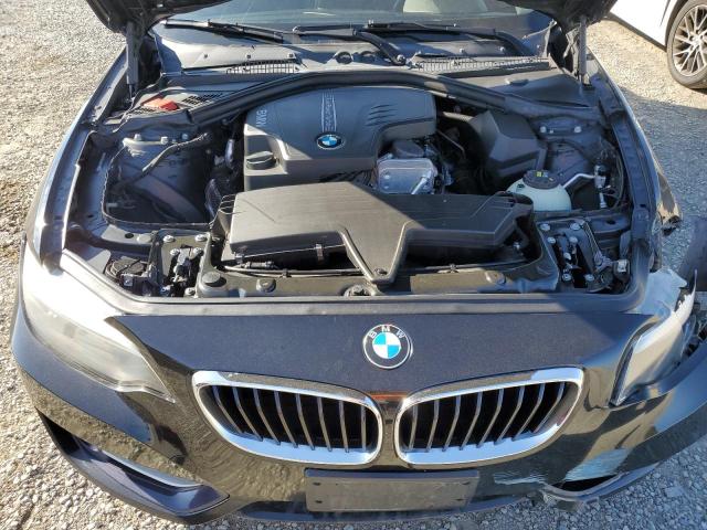WBA1F9C53GV544906 - 2016 BMW 228 I SULEV BLACK photo 11