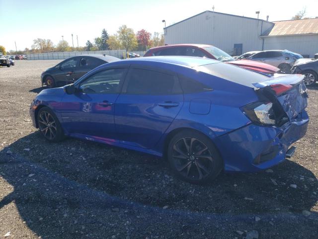 19XFC2F85KE025061 - 2019 HONDA CIVIC SPORT ლურჯი ფოტო 2