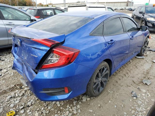 19XFC2F85KE025061 - 2019 HONDA CIVIC SPORT ლურჯი ფოტო 3