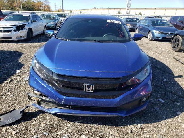 19XFC2F85KE025061 - 2019 HONDA CIVIC SPORT ლურჯი ფოტო 5