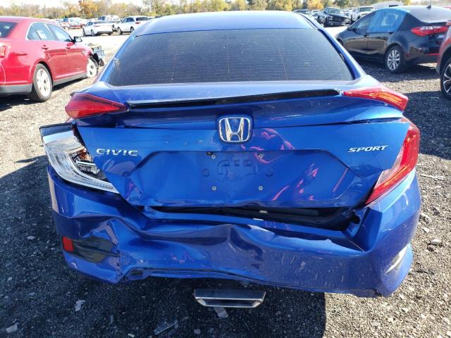 19XFC2F85KE025061 - 2019 HONDA CIVIC SPORT ლურჯი ფოტო 6