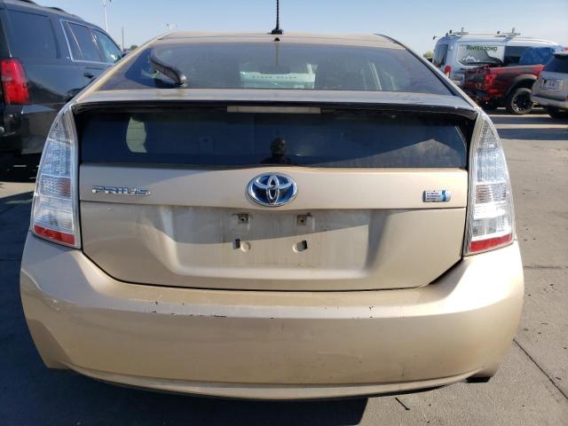 JTDKN3DU9A0036537 - 2010 TOYOTA PRIUS GOLD photo 6