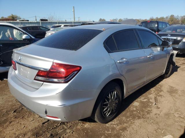 2HGFB2F52DH593379 - 2013 HONDA CIVIC LX SILVER photo 3