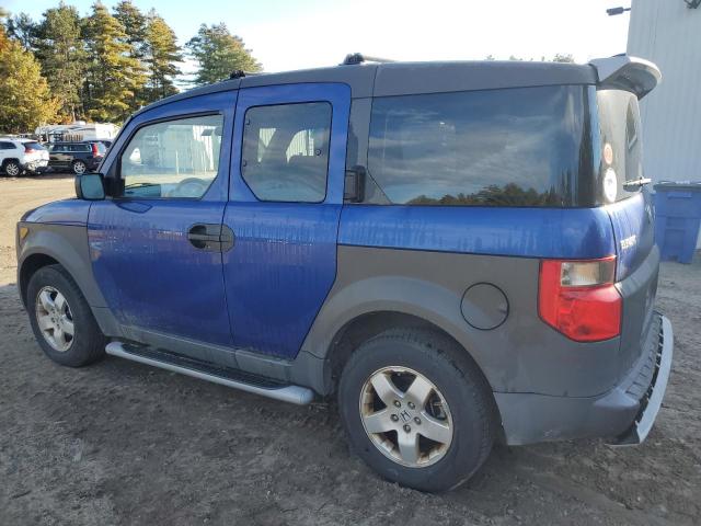 5J6YH28504L031559 - 2004 HONDA ELEMENT EX BLUE photo 2