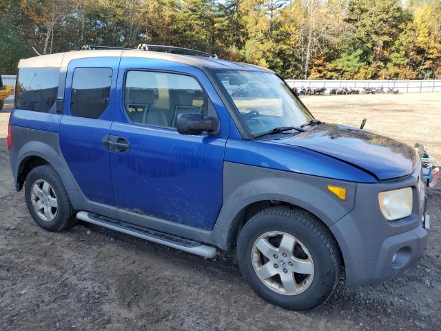 5J6YH28504L031559 - 2004 HONDA ELEMENT EX BLUE photo 4