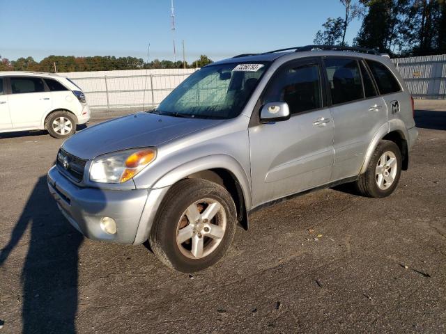 JTEHD20V356035713 - 2005 TOYOTA RAV4 SILVER photo 1