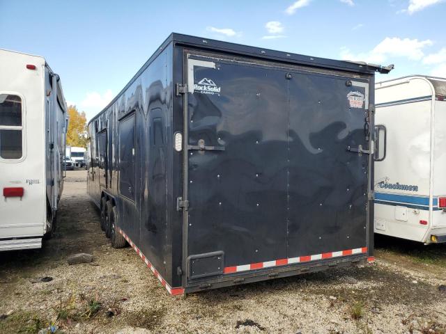 7H2BE3634ND047341 - 2022 CARGO TRAILER BLACK photo 3