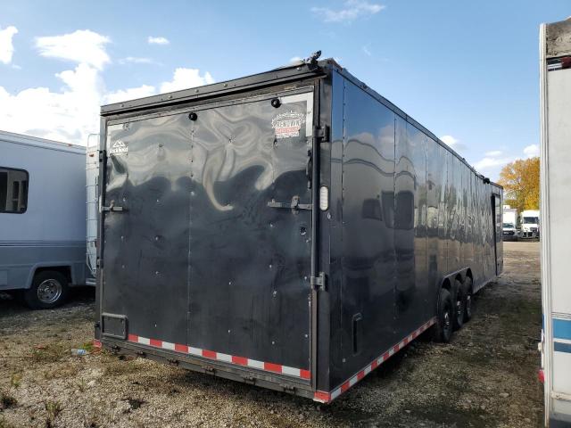 7H2BE3634ND047341 - 2022 CARGO TRAILER BLACK photo 4