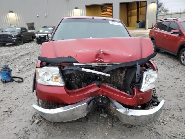 1FTPX14V97FB03415 - 2007 FORD F150 RED photo 5