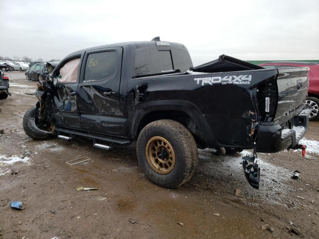 3TMCZ5ANXNM501346 - 2022 TOYOTA TACOMA DOUBLE CAB 黑色 照片 2