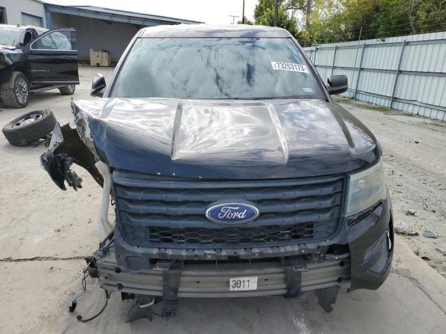 1FM5K8AR9GGB35874 - 2016 FORD EXPLORER POLICE INTERCEPTOR BLACK photo 5