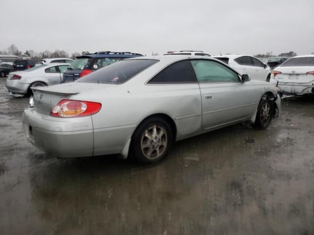 2T1CE22P42C015520 - 2002 TOYOTA CAMRY SOLA SE SILVER photo 3