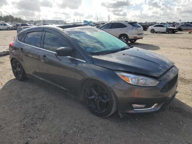 1FADP3N26JL229281 - 2018 FORD FOCUS TITANIUM GRAY photo 4