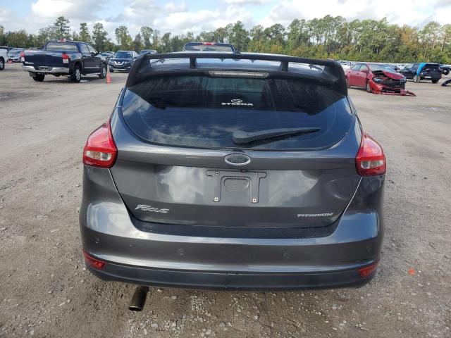 1FADP3N26JL229281 - 2018 FORD FOCUS TITANIUM GRAY photo 6