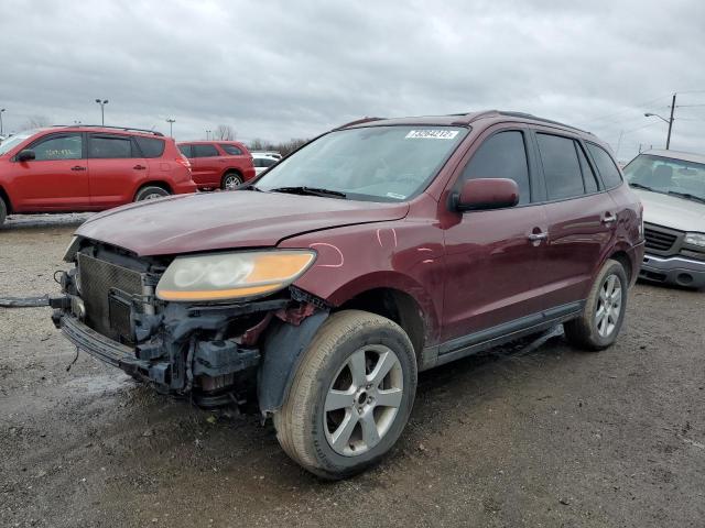 5NMSH13E39H239618 - 2009 HYUNDAI SANTA FE SE MAROON photo 1