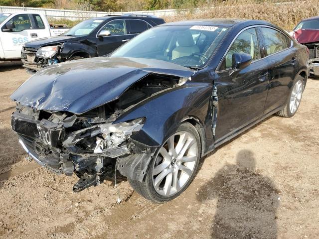 JM1GJ1V51G1413233 - 2016 MAZDA 6 TOURING BLUE photo 1