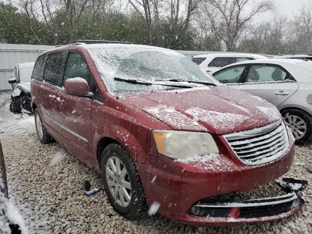 2C4RC1BG5DR691987 - 2013 CHRYSLER TOWN & COU TOURING წითელი ფოტო 4