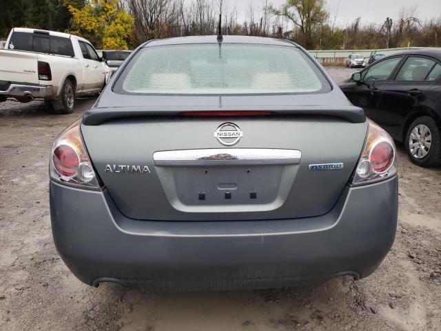 1N4CL21EX9C155442 - 2009 NISSAN ALTIMA HYBRID GRAY photo 6