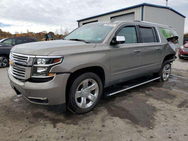 1GNSKJKC1JR315779 - 2018 CHEVROLET SUBURBAN K1500 PREMIER GRAY photo 1